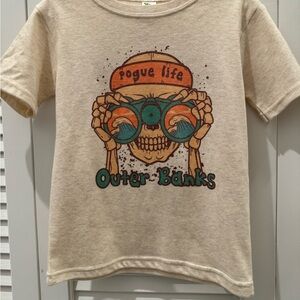 Outer Banks Kids Graphic Tee - Tan